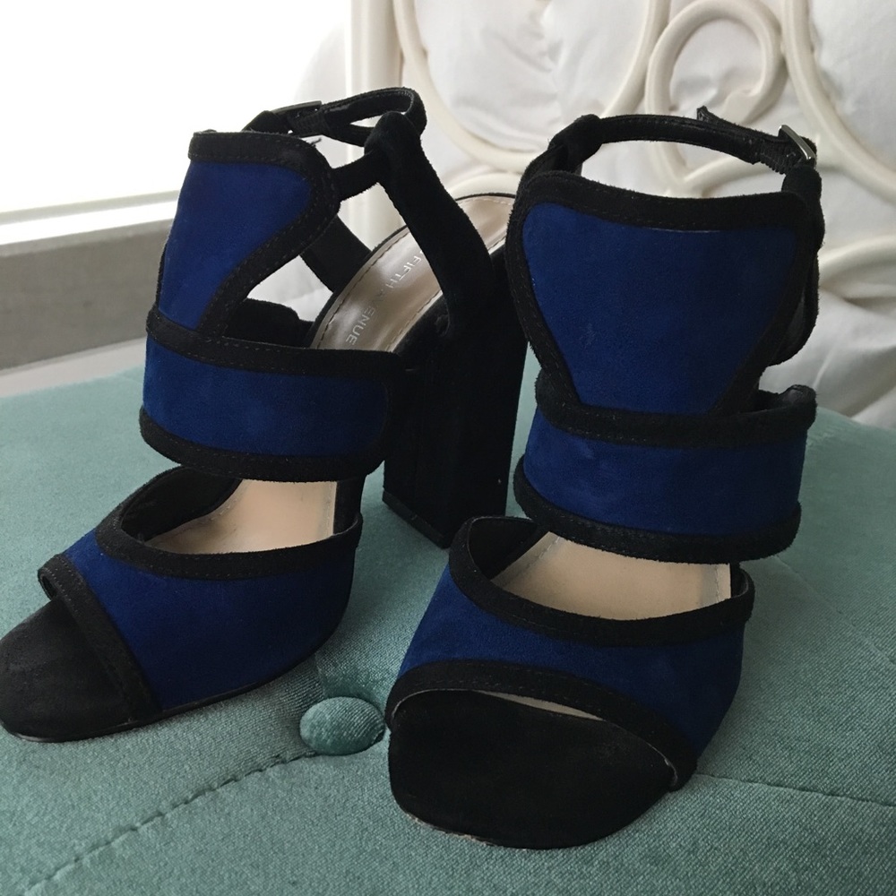 Saks Fifth Avenue - Carissa Suede Block Heels